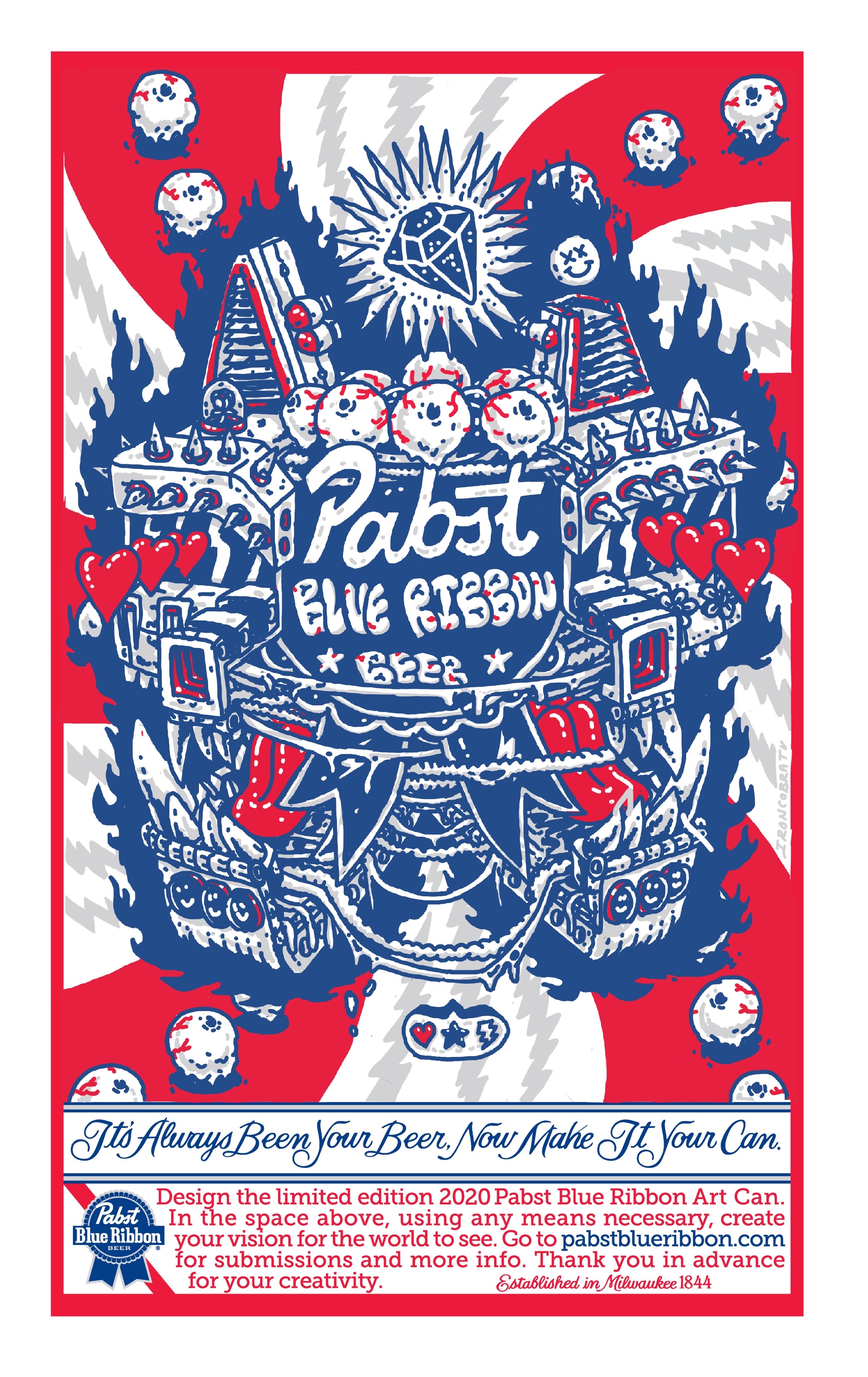 PBR Art Can