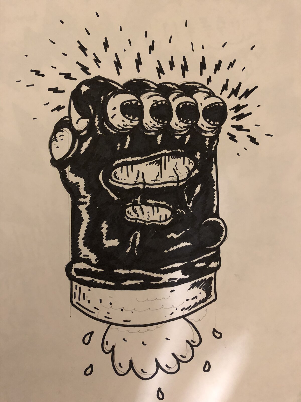 The drawing that started it all